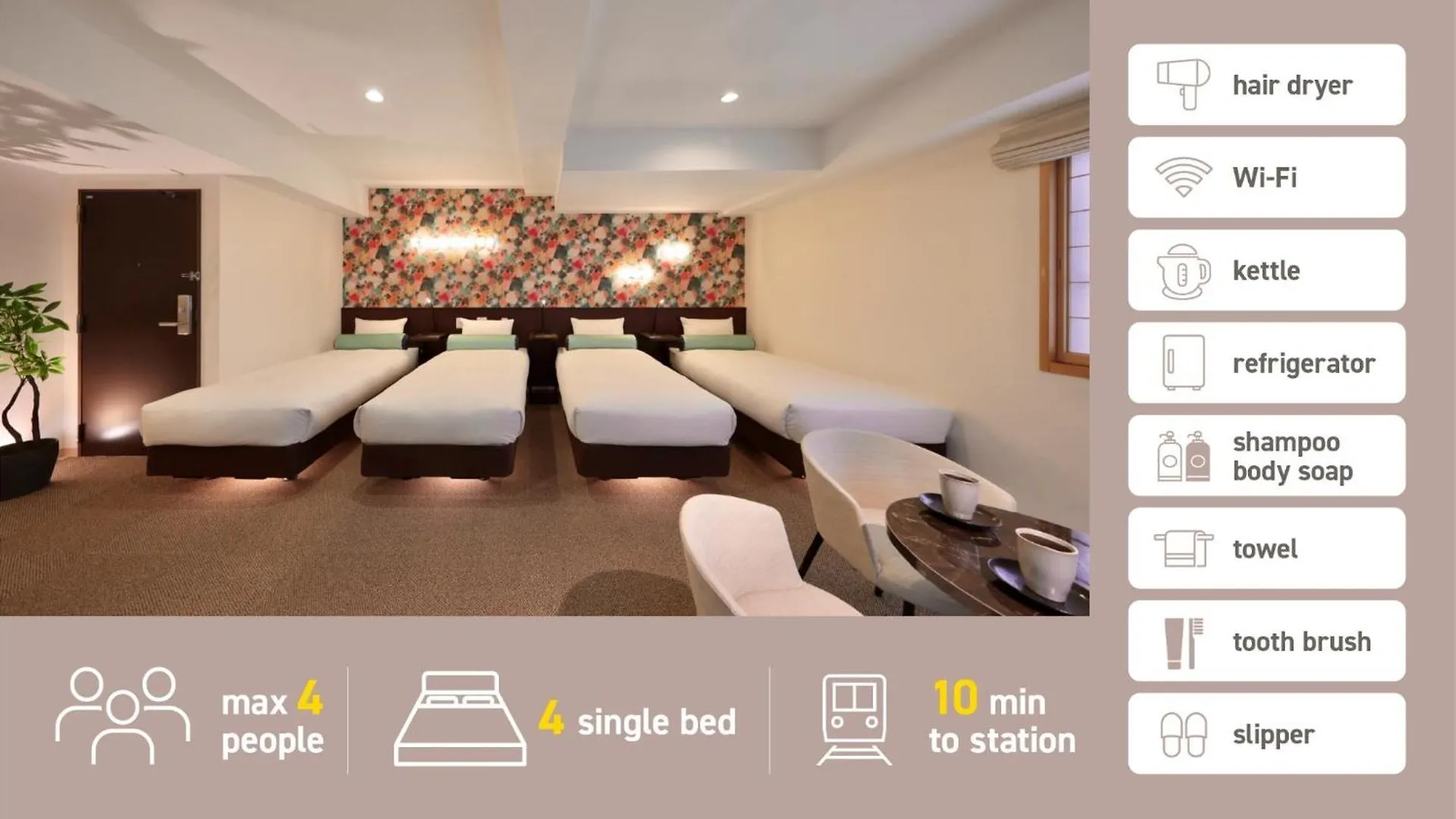 Gion Crystal Hotel - Vacation Stay 21890V Kyoto